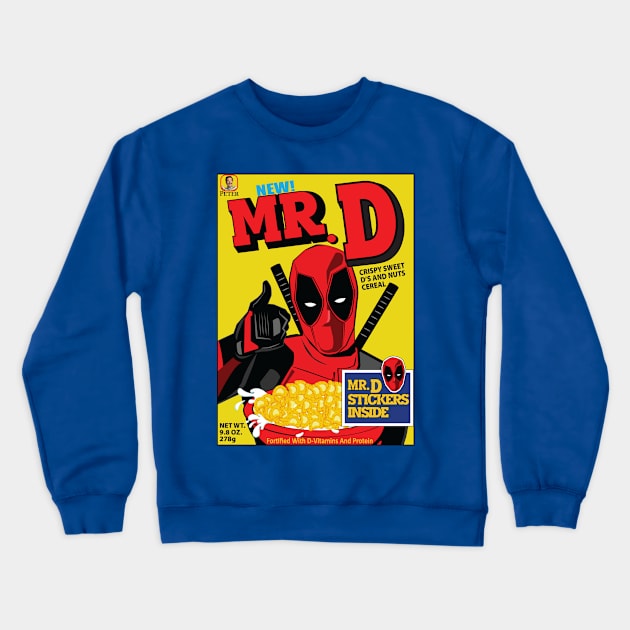 Mr. D Crewneck Sweatshirt by jemarone